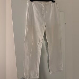 Women’s flowy pants (goes with top also listed); size medium